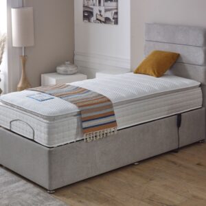 Alternative view of Gel-Flex Pillow Top Electric Adjustable Set - Lifestyle Base
