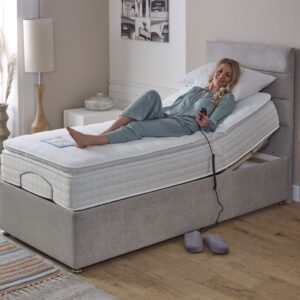 Gel-Flex Pillow Top Electric Adjustable Set - Lifestyle Base
