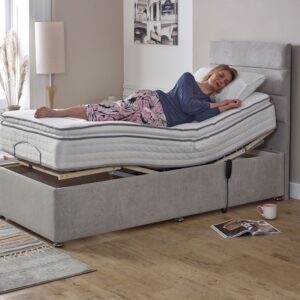 Mayfair Luxury Pillow Top Electric Adjustable Set - Lifestyle Base