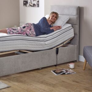 Alternative view of Mayfair Luxury Pillow Top Electric Adjustable Set - Lifestyle Base