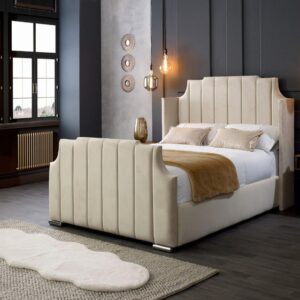 Alternative view of Winged Art Deco Bed Frame
